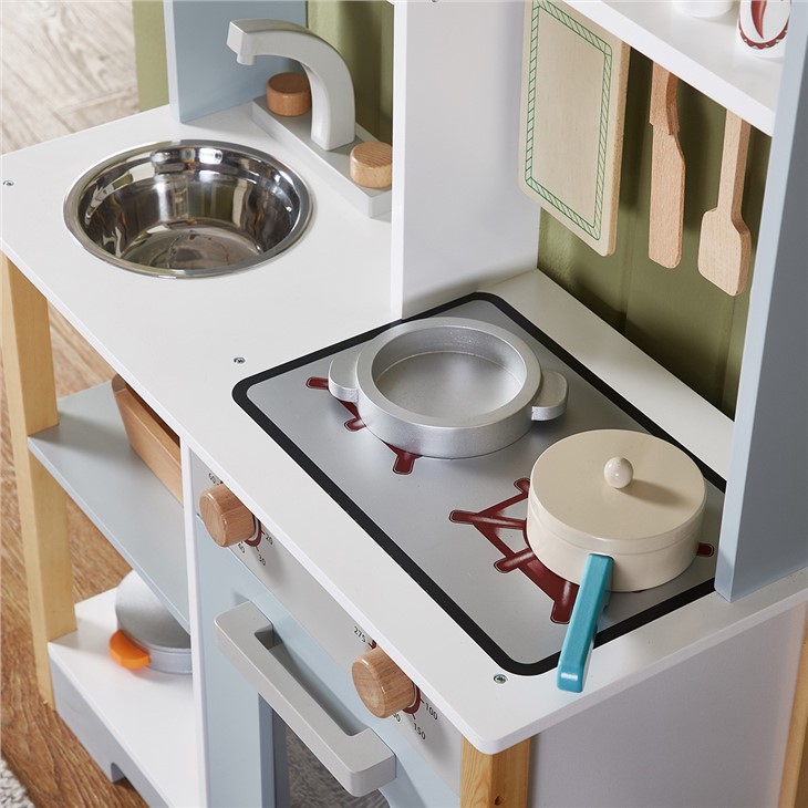 Wooden Kitchen Toy Set